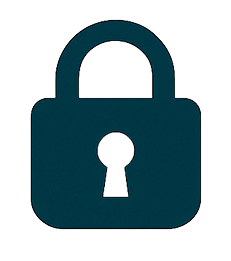 Lock icon representing secure purchase